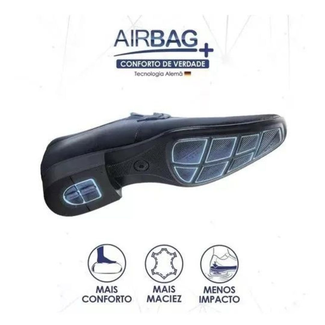 Sapato Social Masculino Jota Pe Air Winner Marrom 4