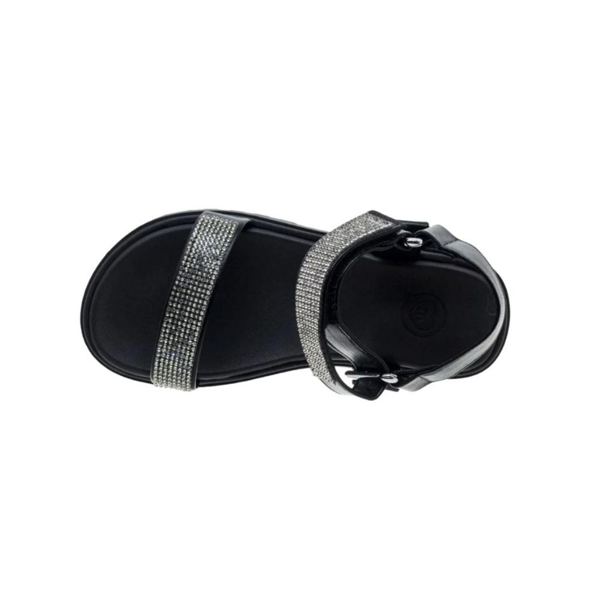 Sandália Molekinha Flatform Menina Infantil Preto 3