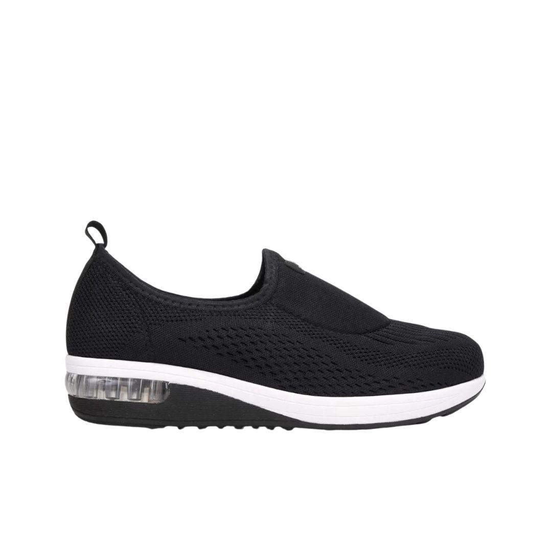 Tênis Slip On Casual Feminino Modare Ultraconforto Gel Tech Preto 1