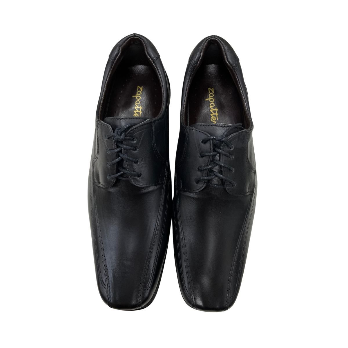 Sapato Masculino Social De Couro Zapattero Diamond Preto 3