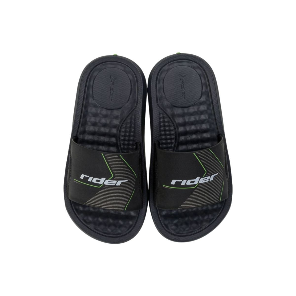 Chinelo Infantil Rider Step Slide Menino Cinza 3