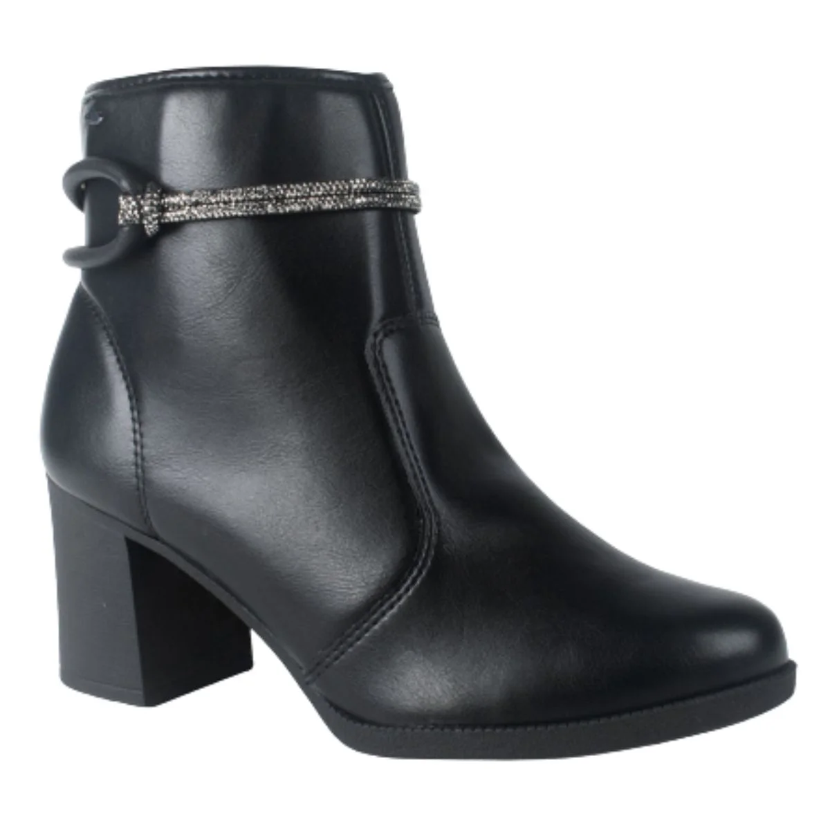 Bota Feminina Dakota Salto Bloco Preto 3