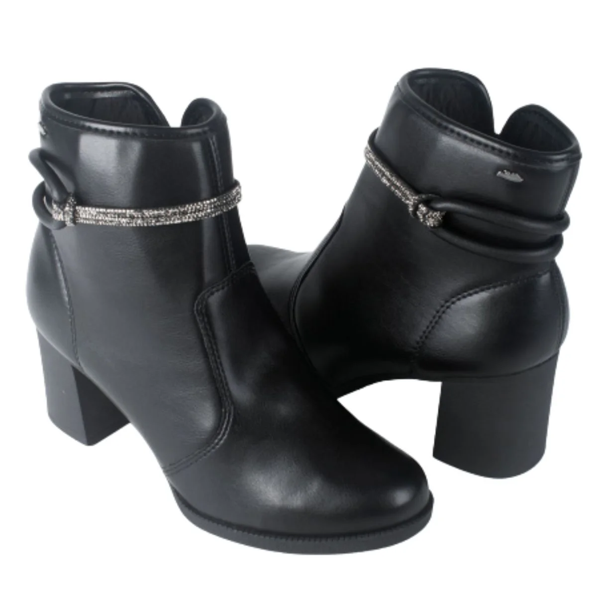 Bota Feminina Dakota Salto Bloco Preto 4