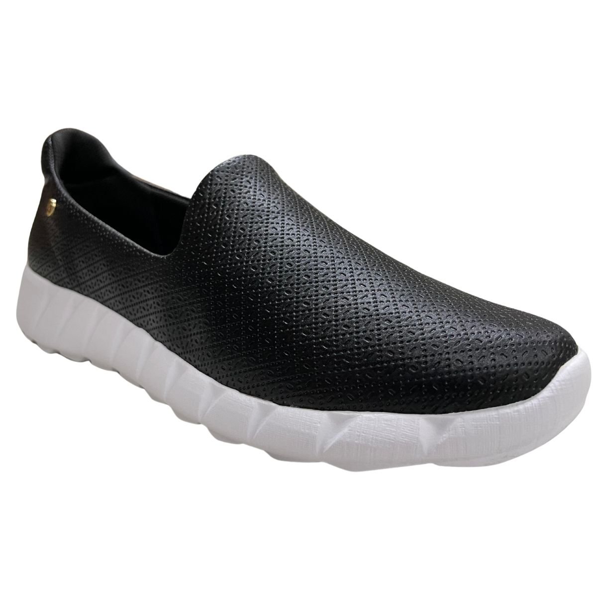 Tênis Piccadilly Ortopédico Calce Fácil Feminino Preto 3