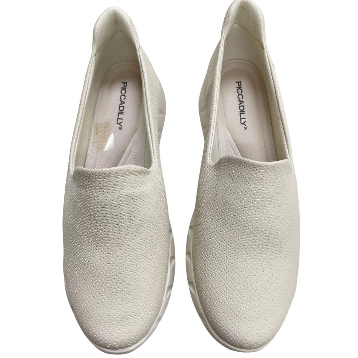 Tênis Piccadilly Ortopédico Calce Fácil Feminino Off White 4