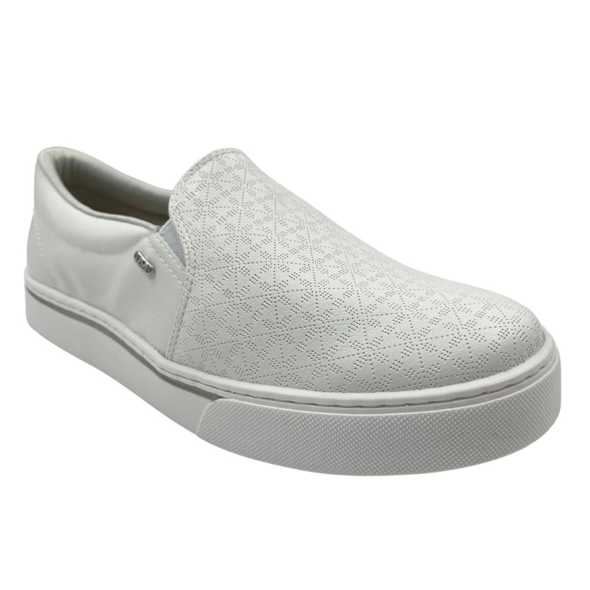 Tênis Via Marte Slip On Casual Feminino Branco 3