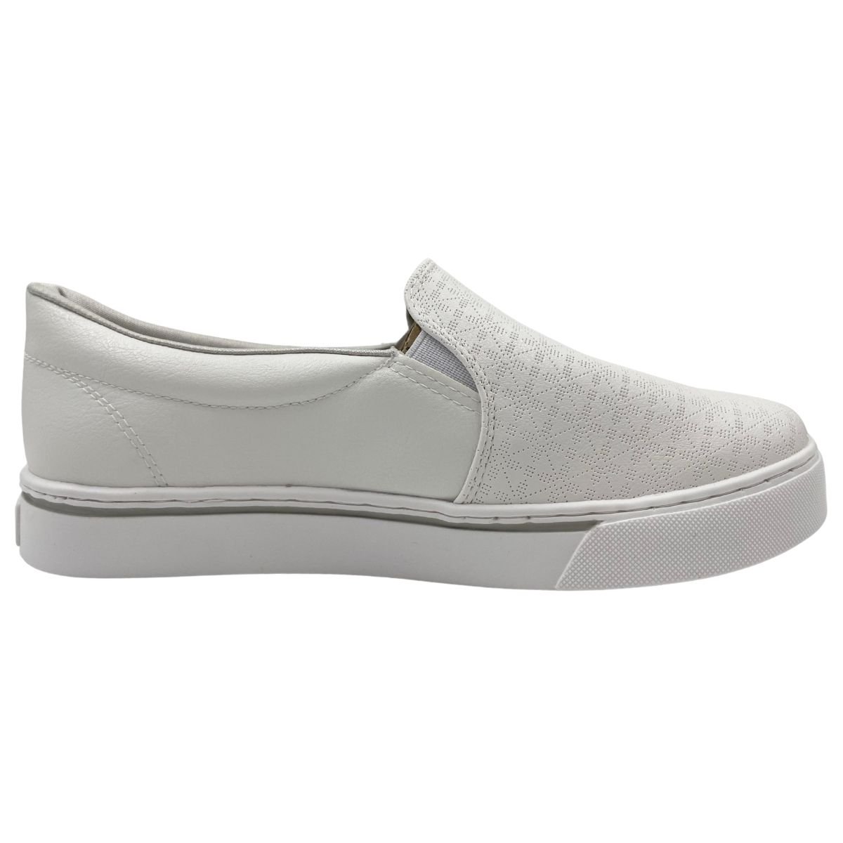 Tênis Via Marte Slip On Casual Feminino Branco 6