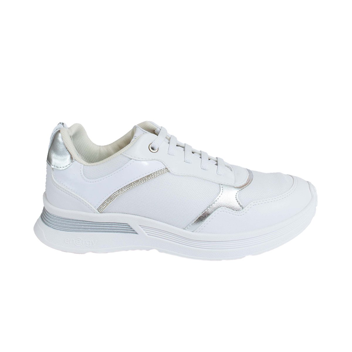 Tênis Feminino Piccadilly Energy Calce Fácil Branco