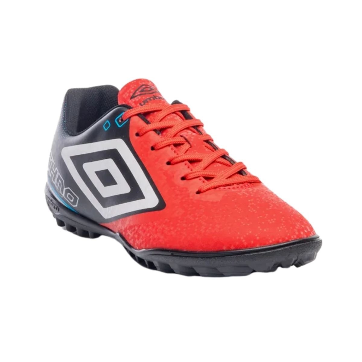 Chuteira Society Umbro Techno Masculino Preto/Laranja 3
