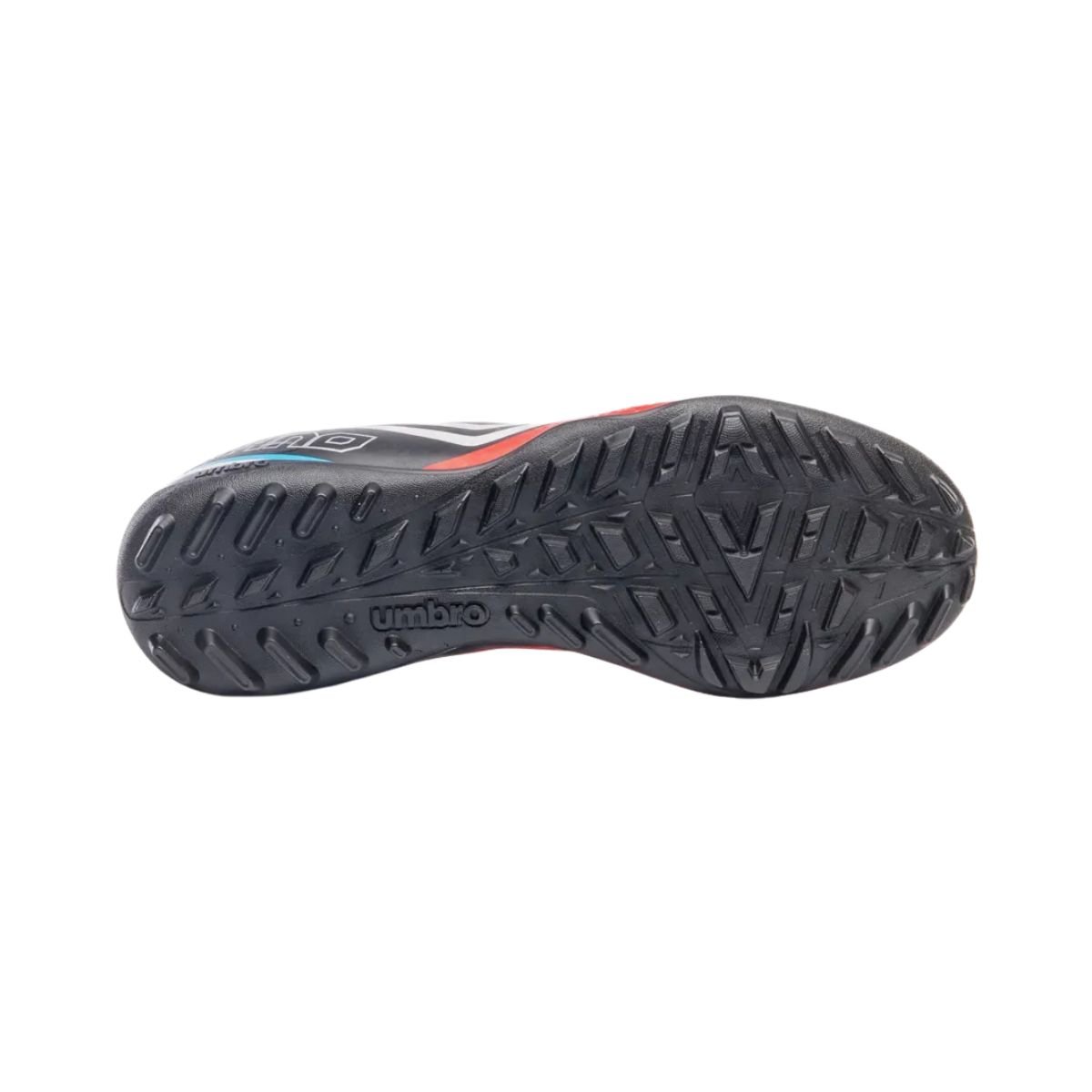 Chuteira Society Umbro Techno Masculino Preto/Laranja 7