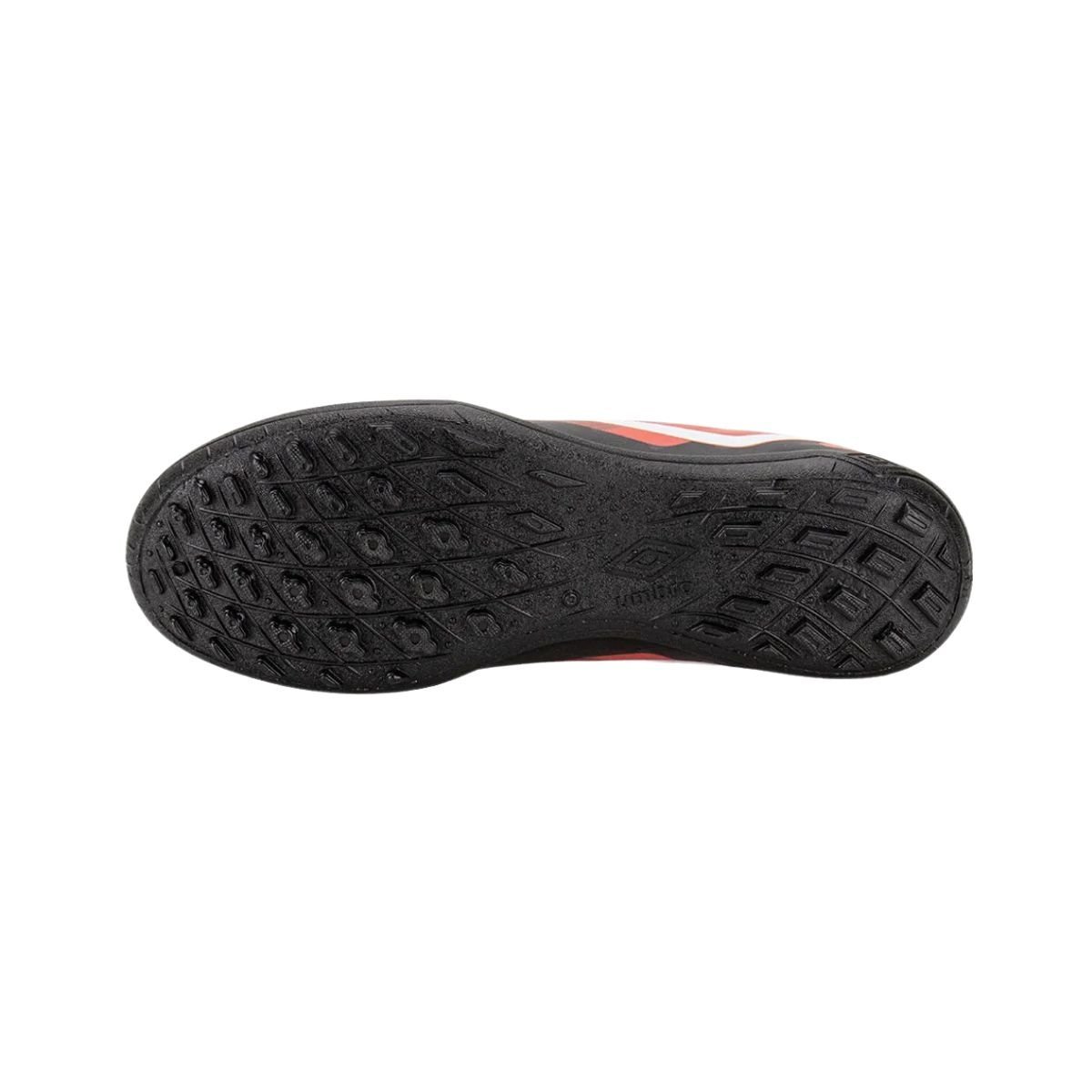 Chuteira Society Masculino Umbro Action Preto/Vermelho 5