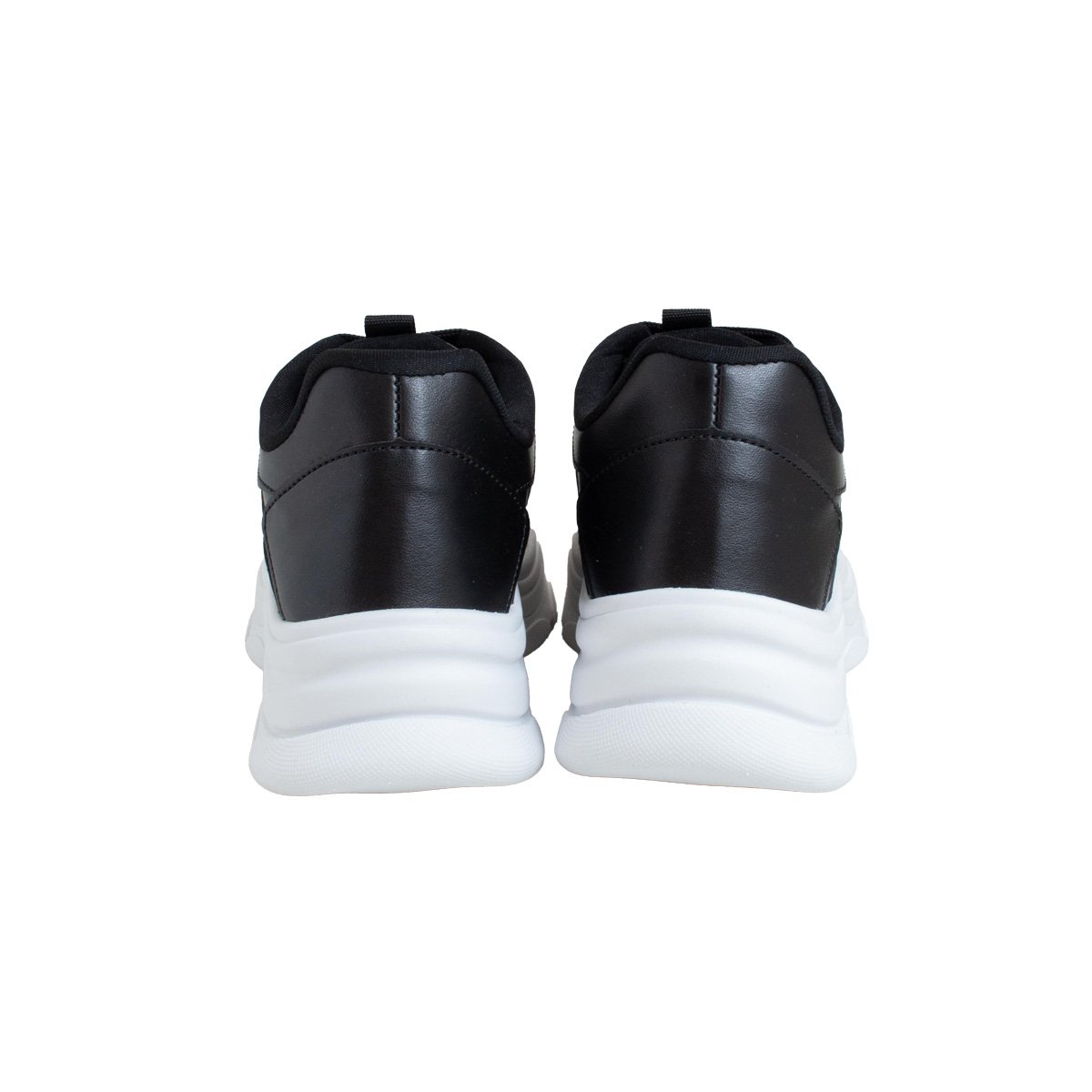 Tênis Casual Flatform Feminino Izalu Preto 4