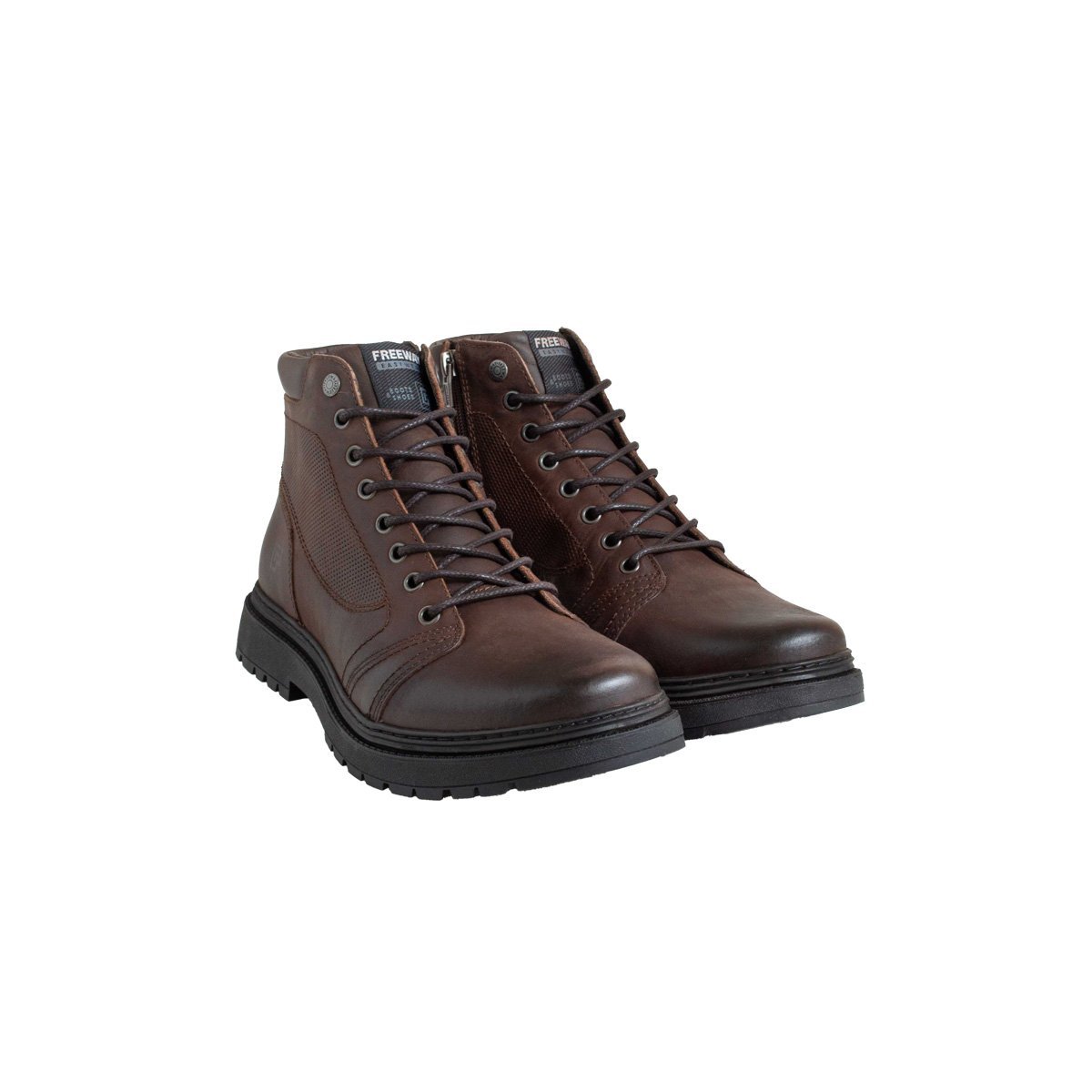 Bota Masculina Freeway Jack 05 Couro Marrom 2
