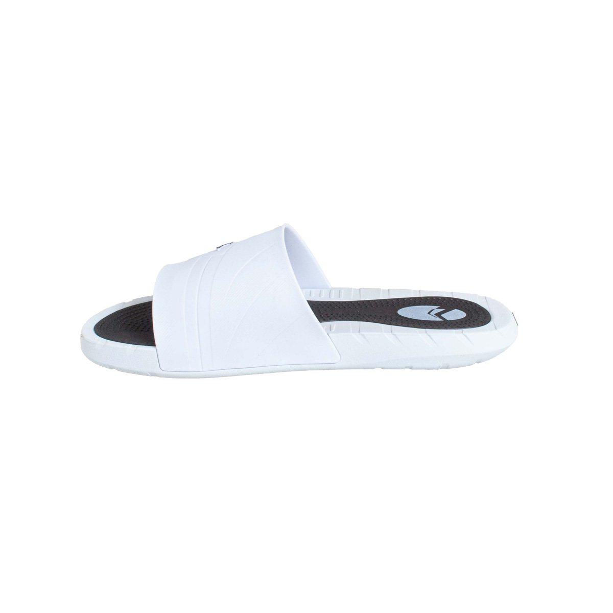 Chinelo Slide Masculino Rider Rush Palmilha Massageadora Branco 3