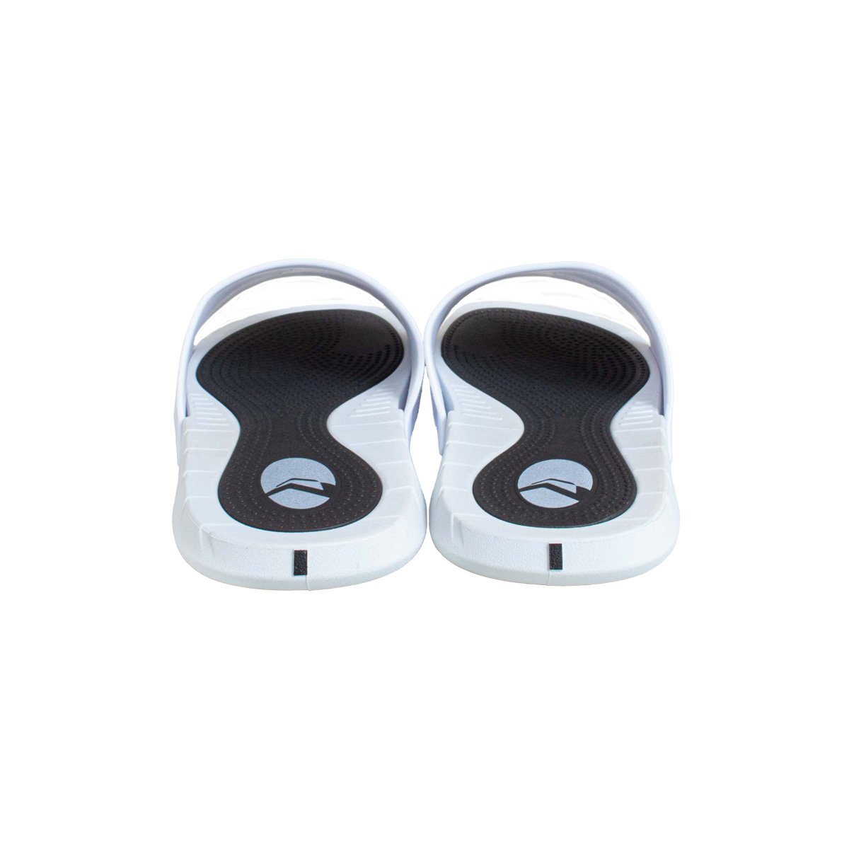 Chinelo Slide Masculino Rider Rush Palmilha Massageadora Branco 4