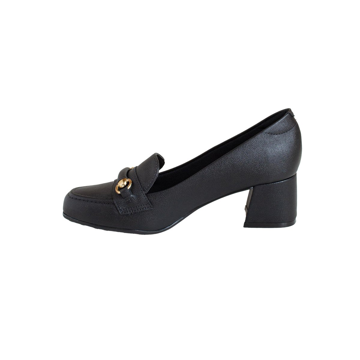 Scarpin Modare Salto Bloco Feminino Preto 3