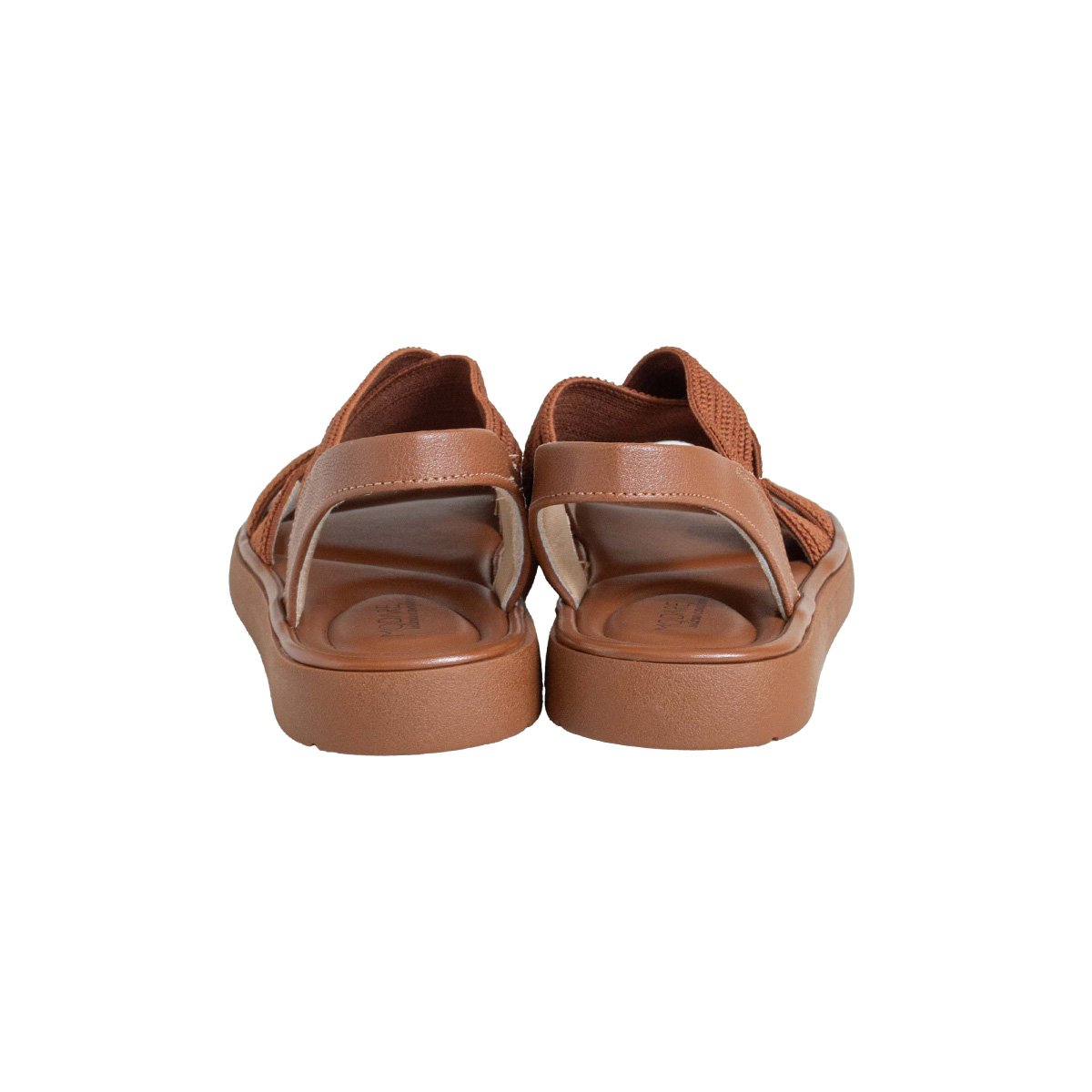 Sandália Modare Rasteira Feminina Calce Fácil Avelã 4