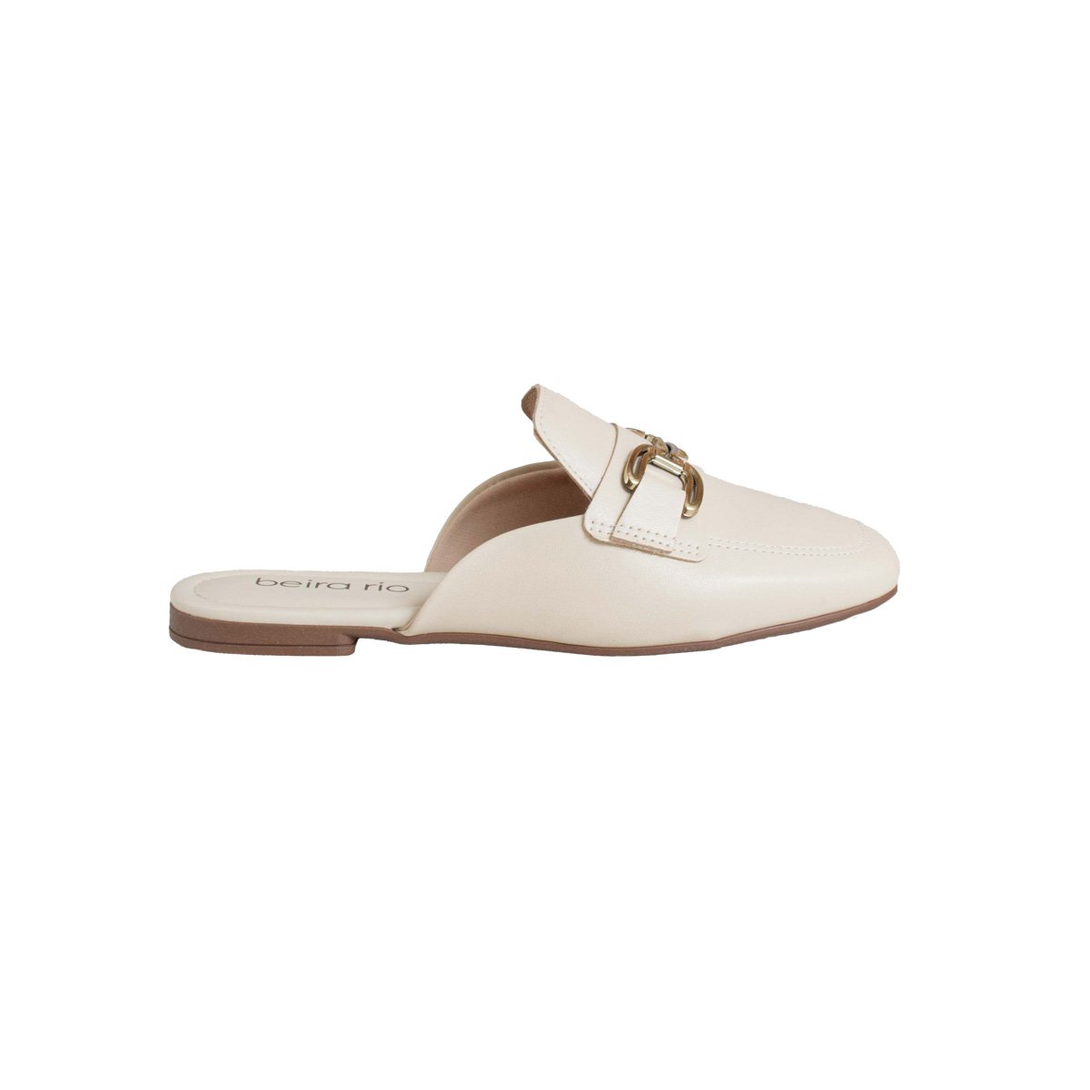 Mule Casual Beira Rio Feminino Salto Baixo