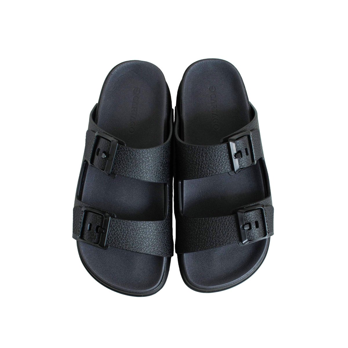 Chinelo Infantil Slide Cartago Menino Original Preto 2