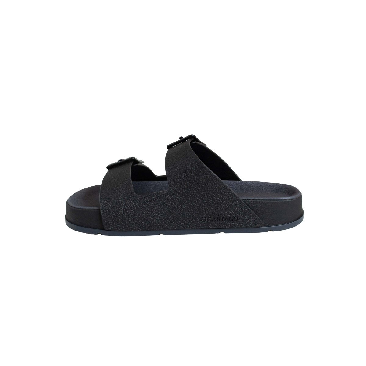 Chinelo Infantil Slide Cartago Menino Original Preto 3