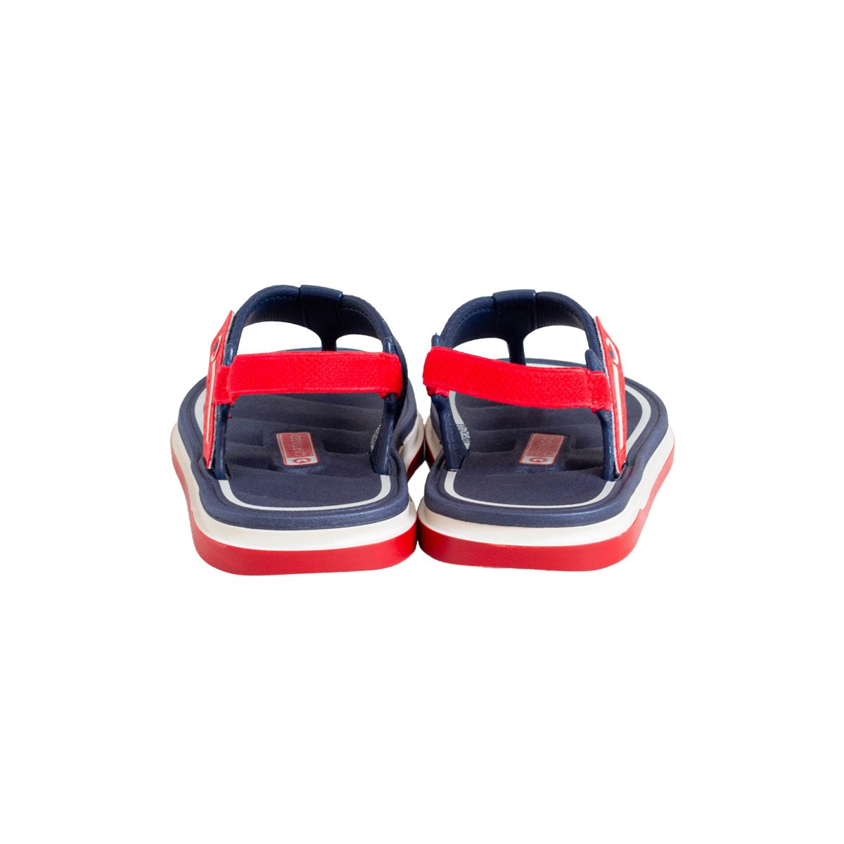 Chinelo Bebê Menino Cartago Elástico Grendene Kids Azul/Vermelho 4