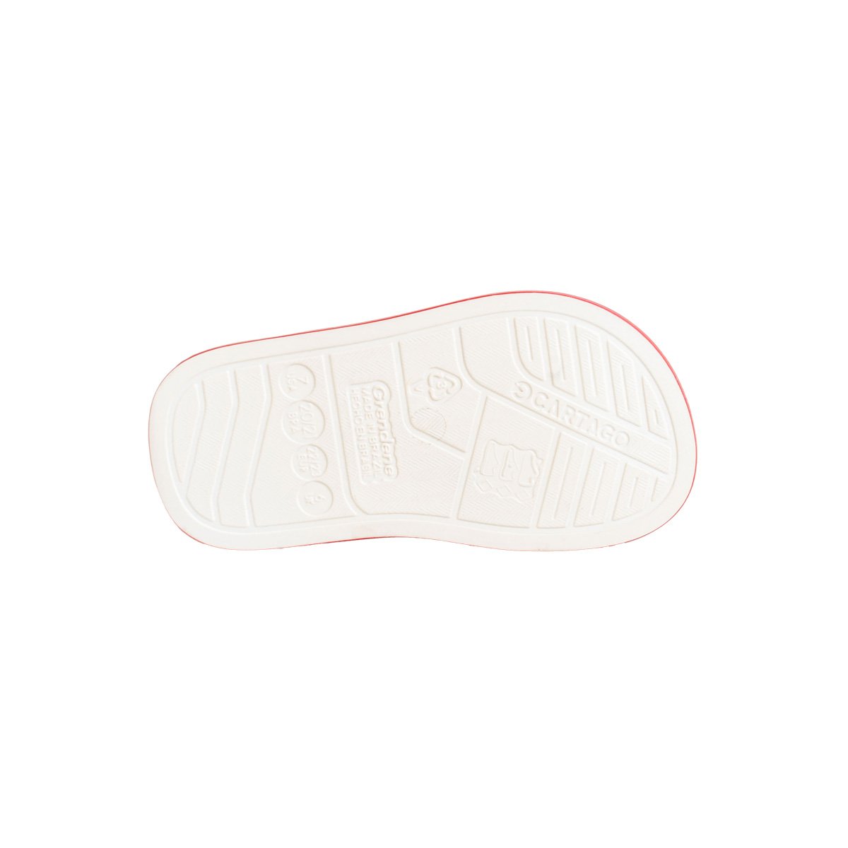 Chinelo Bebê Menino Cartago Elástico Grendene Kids Azul/Vermelho 5