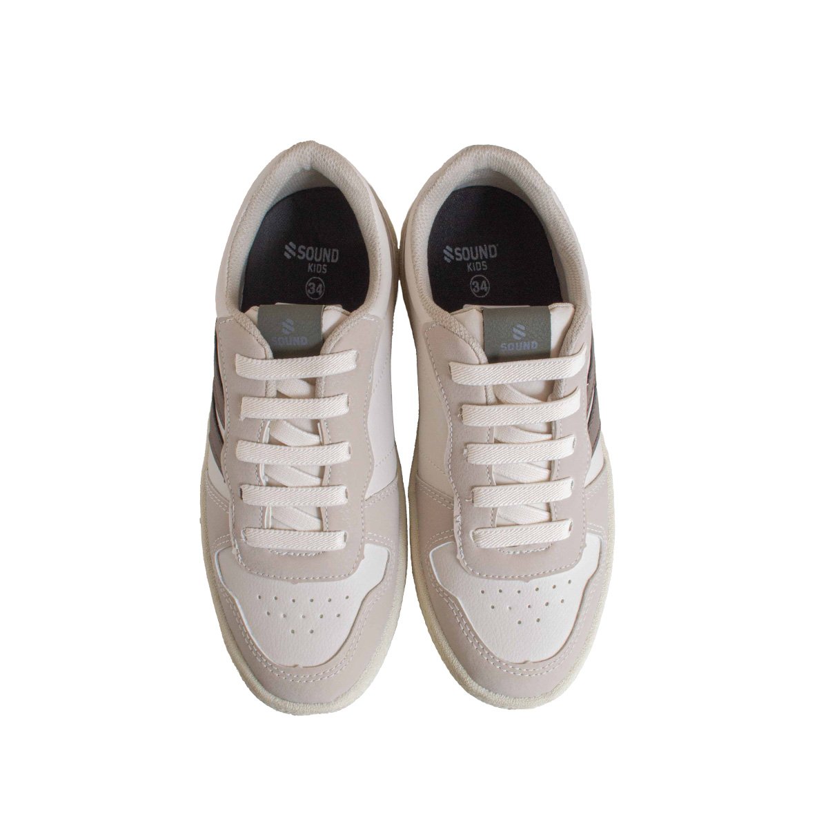 Sapatênis Casual Sound Infantil Menino Calce Fácil Off White 2