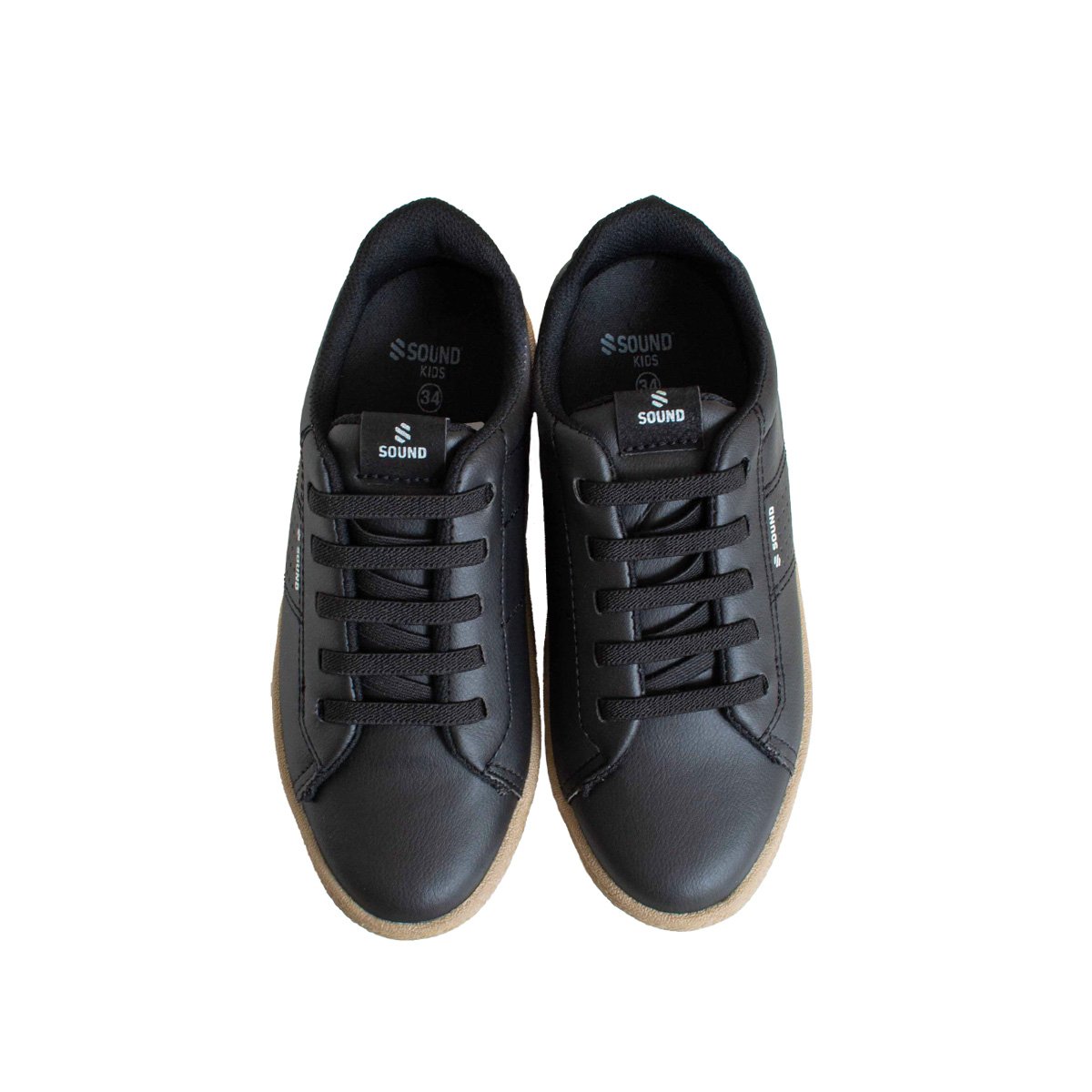 Sapatênis Infantil Menino Sound Calce Fácil Preto 2