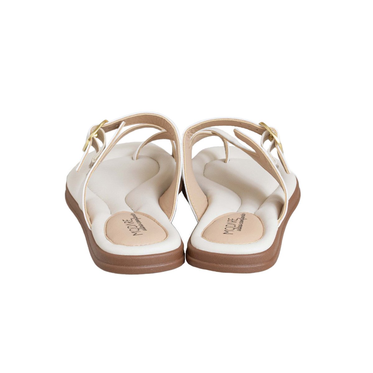 Sandália Modare Ultraconforto Rasteirinha Feminina Off White 4
