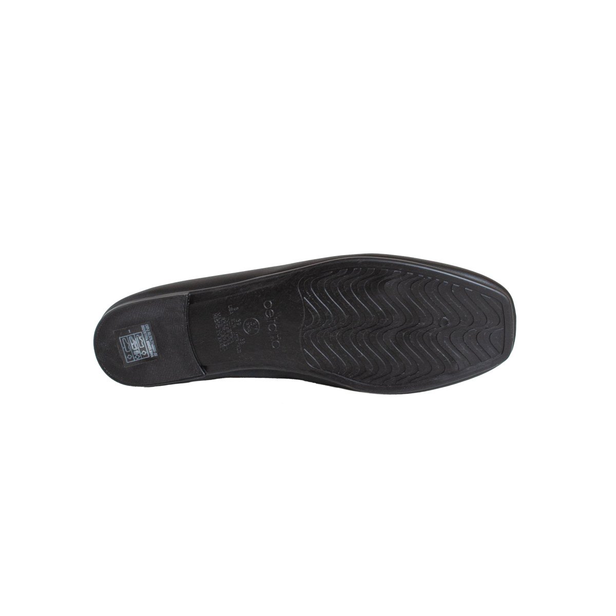 Sapatilha Casual Beira Rio Bico Quadrado Feminino Preto 5