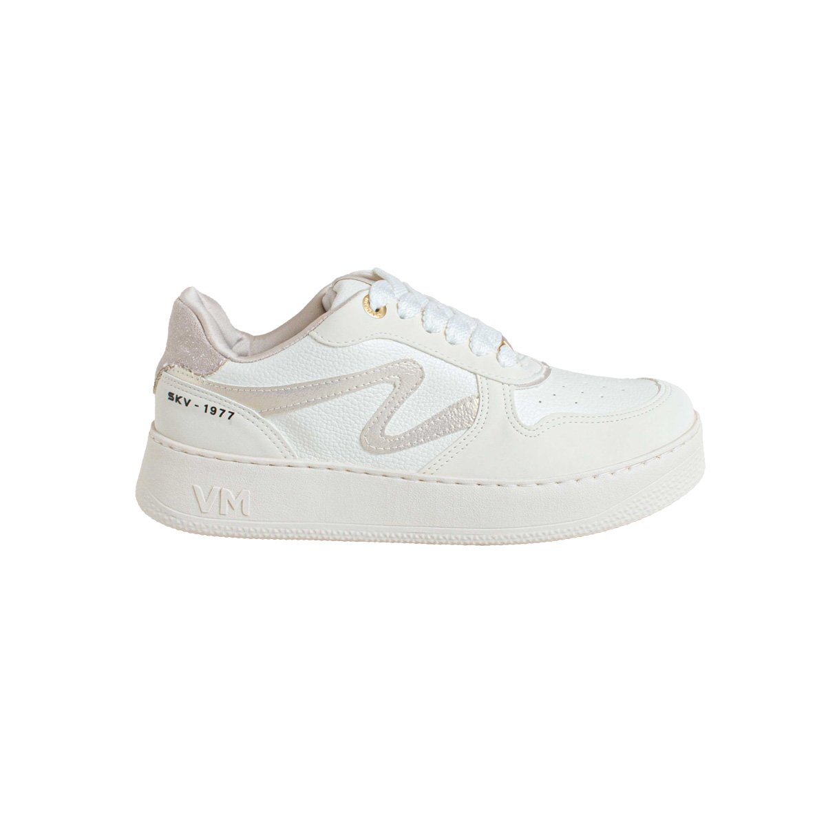 Tênis Casual Feminino Via Marte Flatform Alto