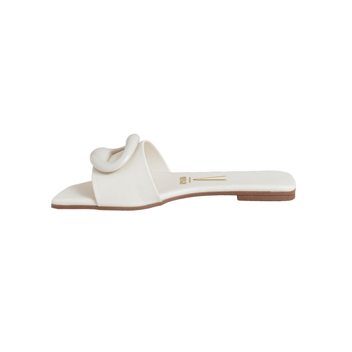 Chinelo Casual Slide Vizzano Rasteirinha Feminino Branco 3