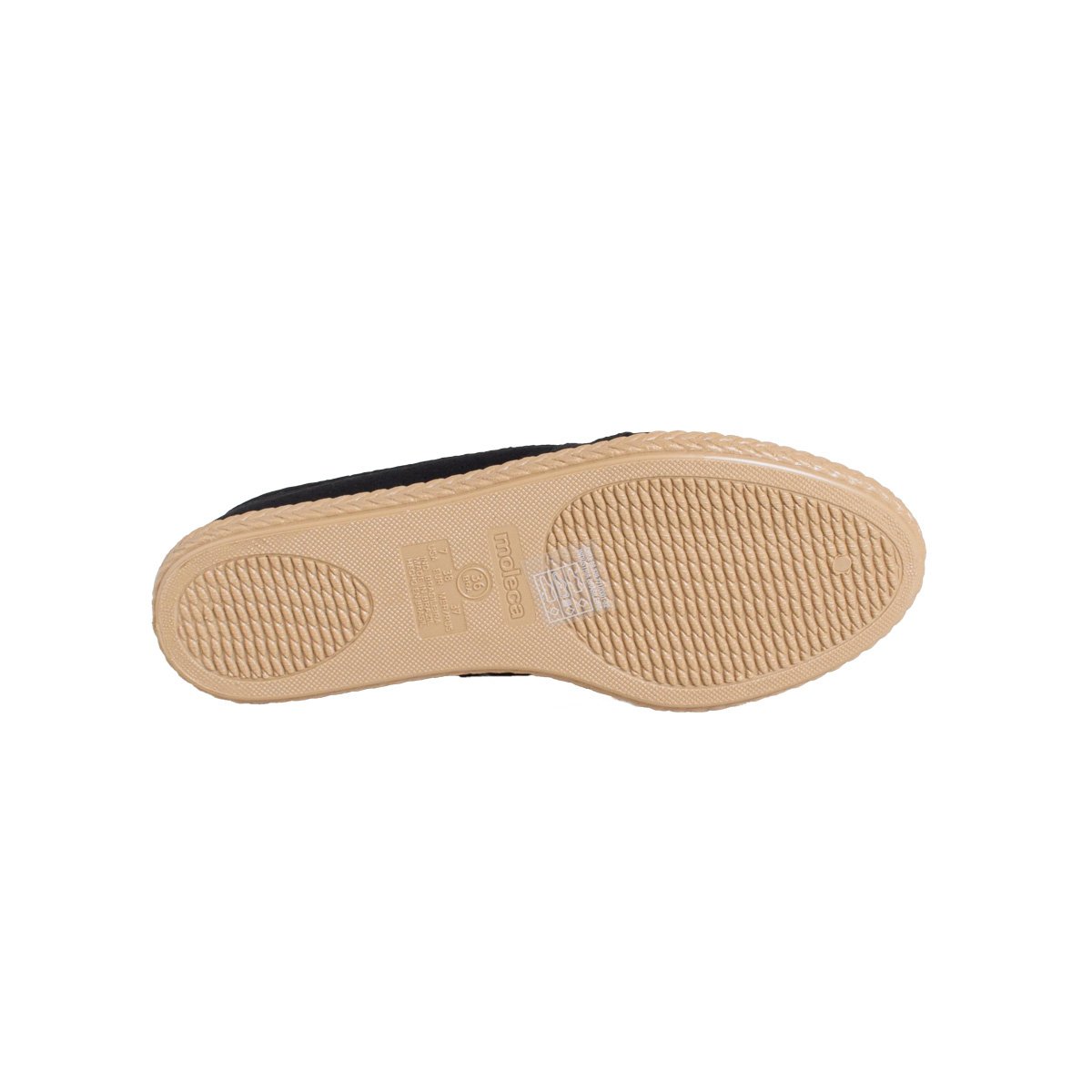 Sapatilha Casual Moleca Microfuros Feminino Preto 5