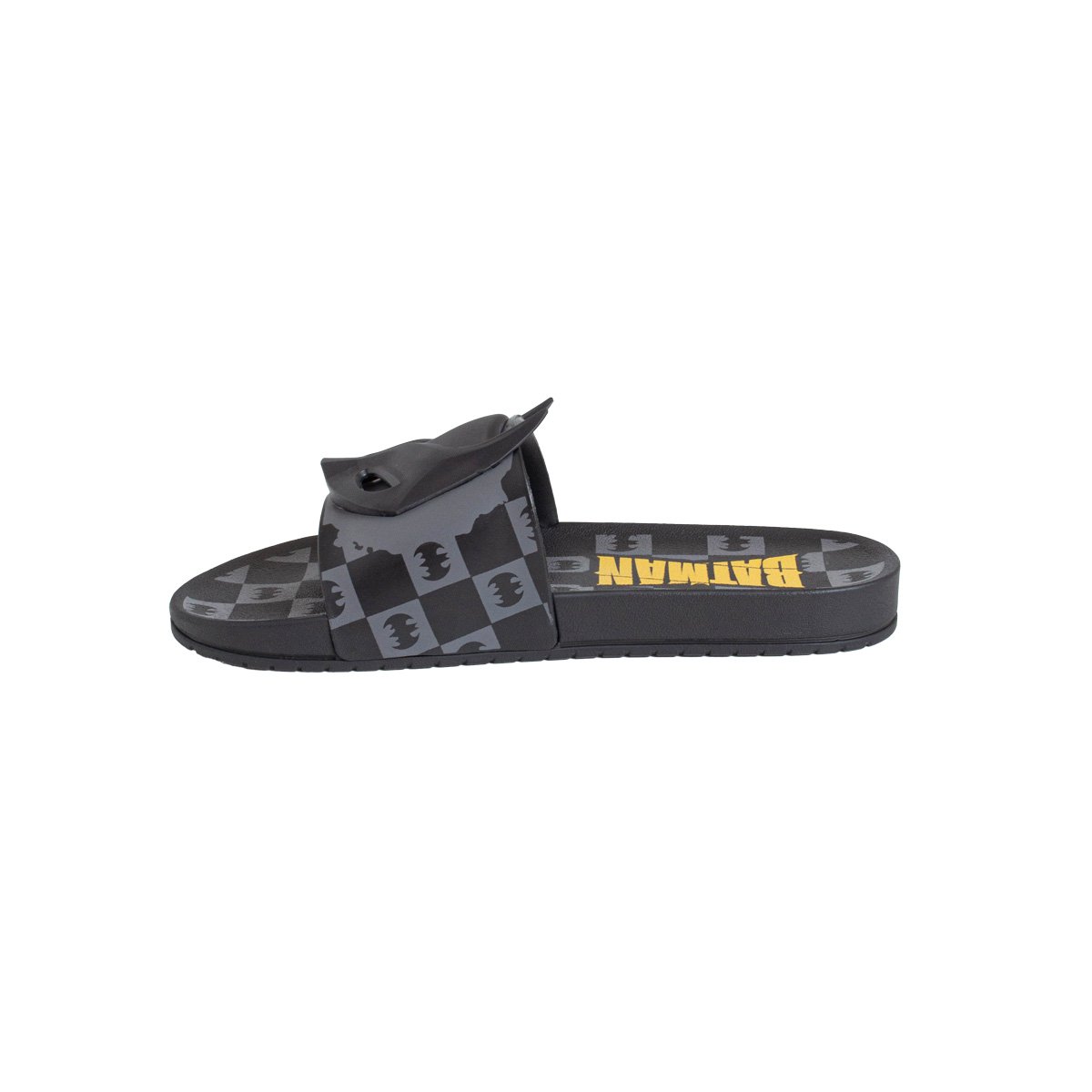 Chinelo Slide Infantil Batman Menino Grendene Kids Preto 3
