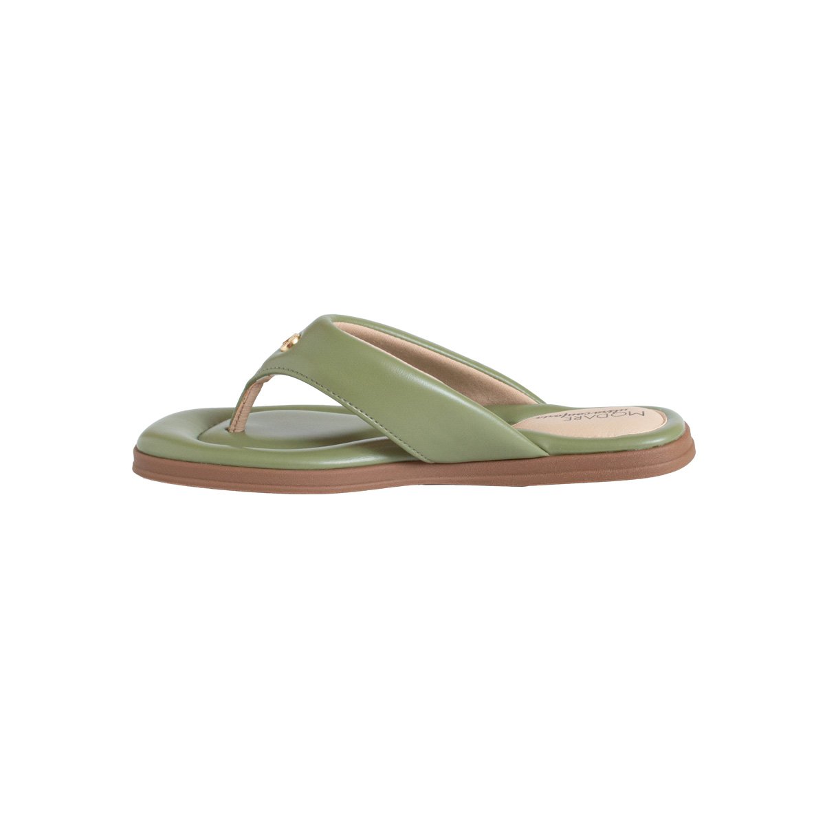 Chinelo Modare Ultraconforto Rasteira Feminino Verde 3