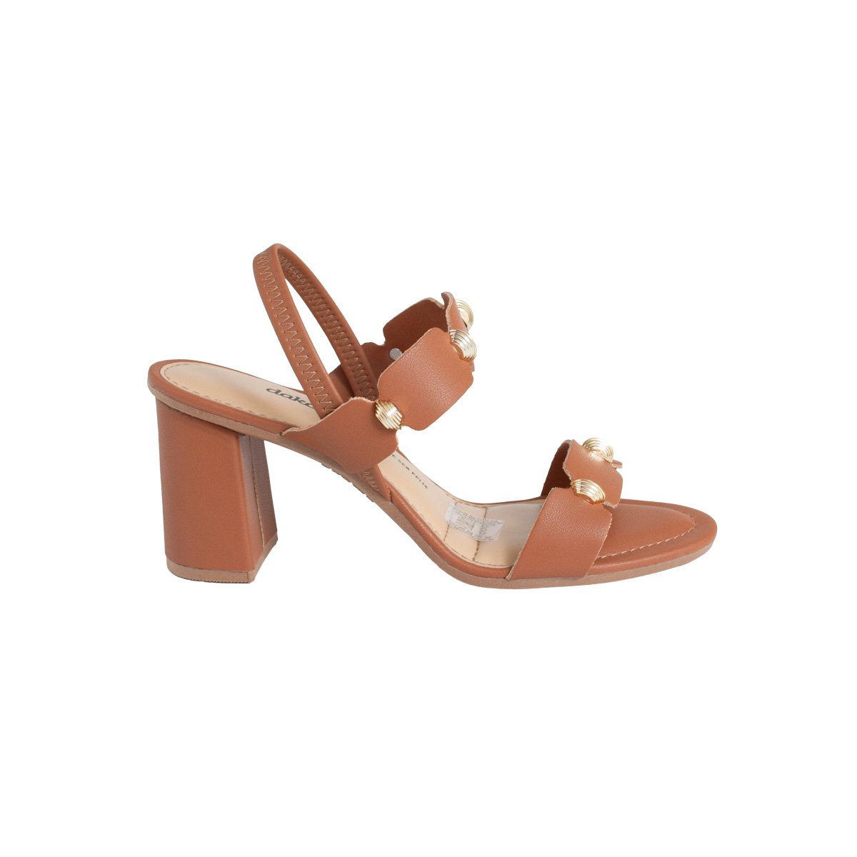 Sandália Salto Bloco Dakota Calce Fácil Feminino