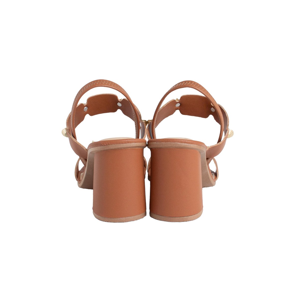 Sandália Salto Bloco Dakota Calce Fácil Feminino Marrom 4