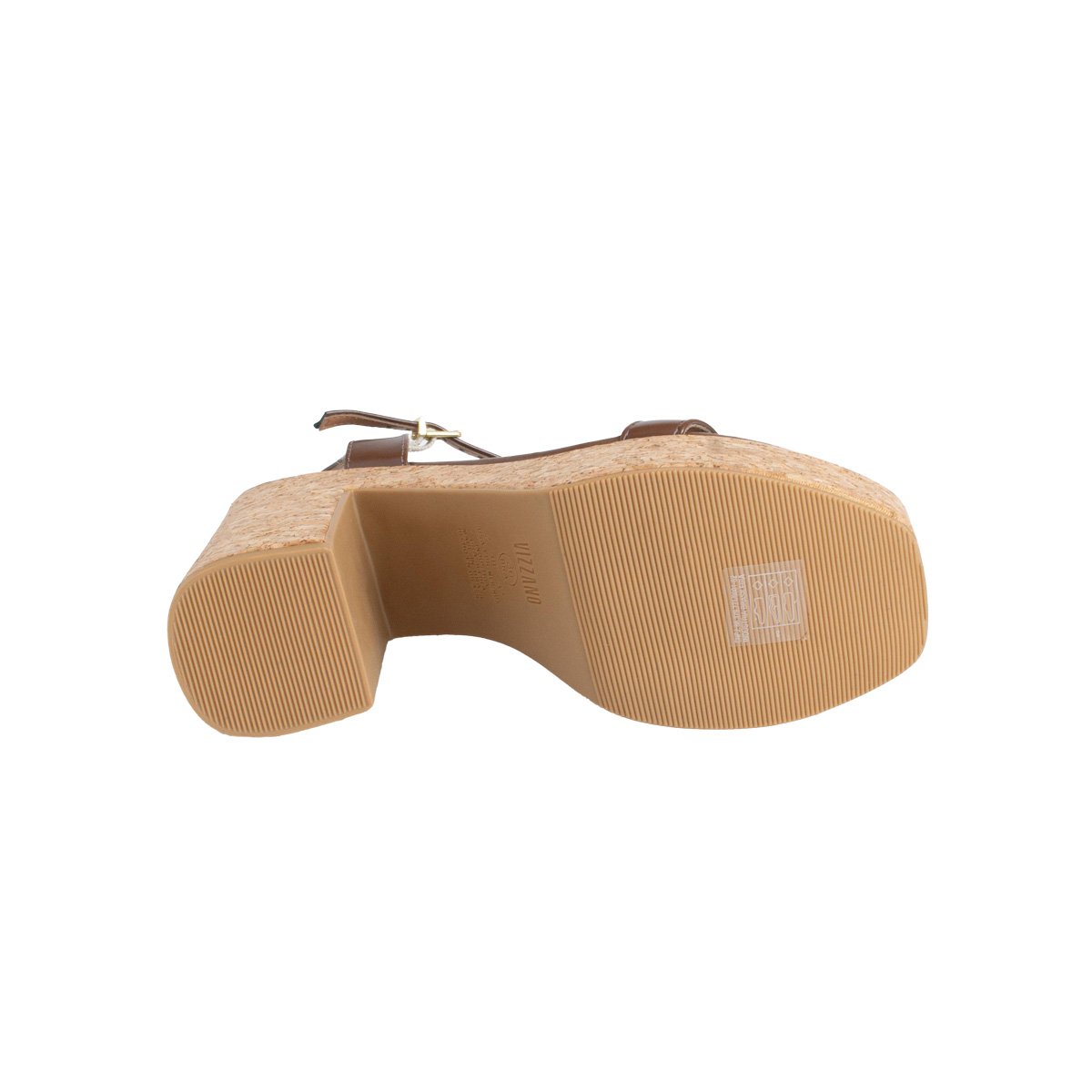 Sandália Salto Alto Grosso Vizzano Feminino Marrom 5