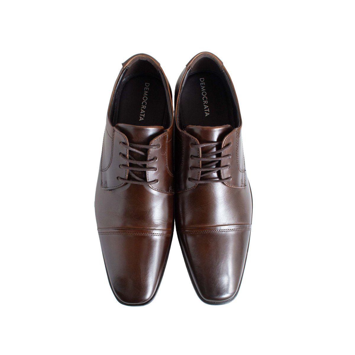 Sapato Couro Democrata Vega Masculino Savana 2