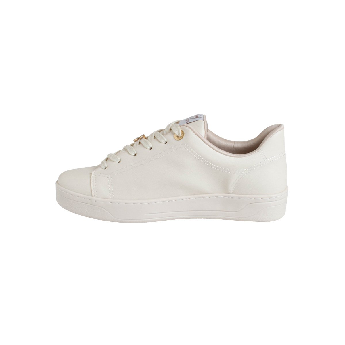 Tênis Via Marte Flatform Médio Feminino Marfim 3