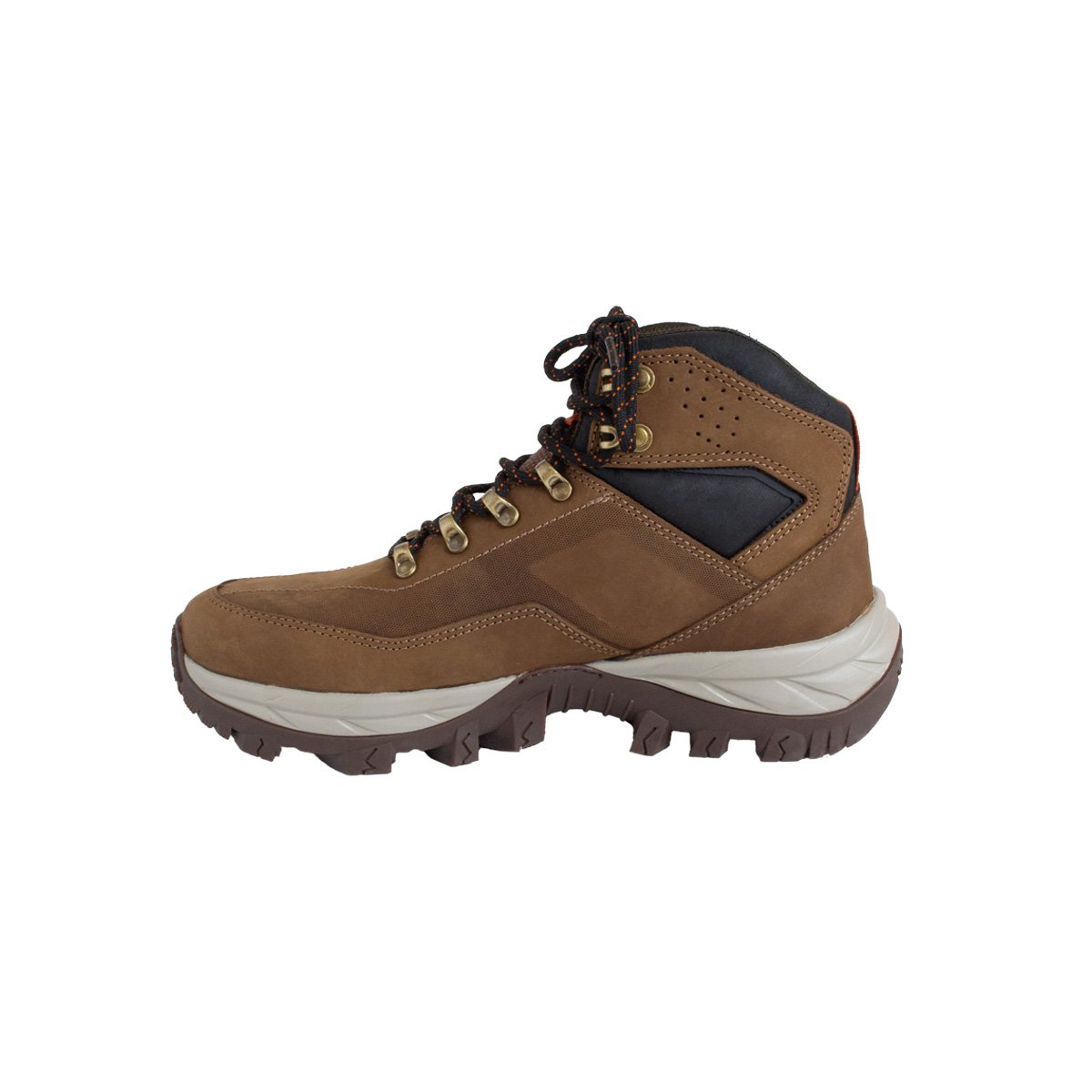 Bota Couro Macboot Savara Masculino Motociclista Marrom 3