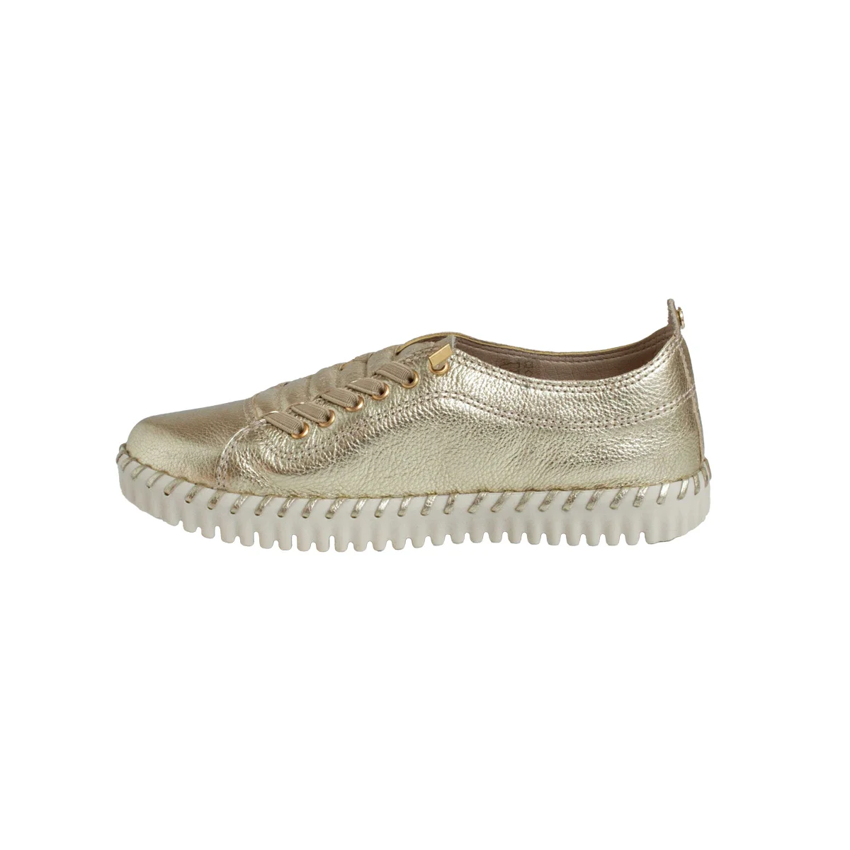 Tênis Casual Bottero Twister Feminino Dourado 3
