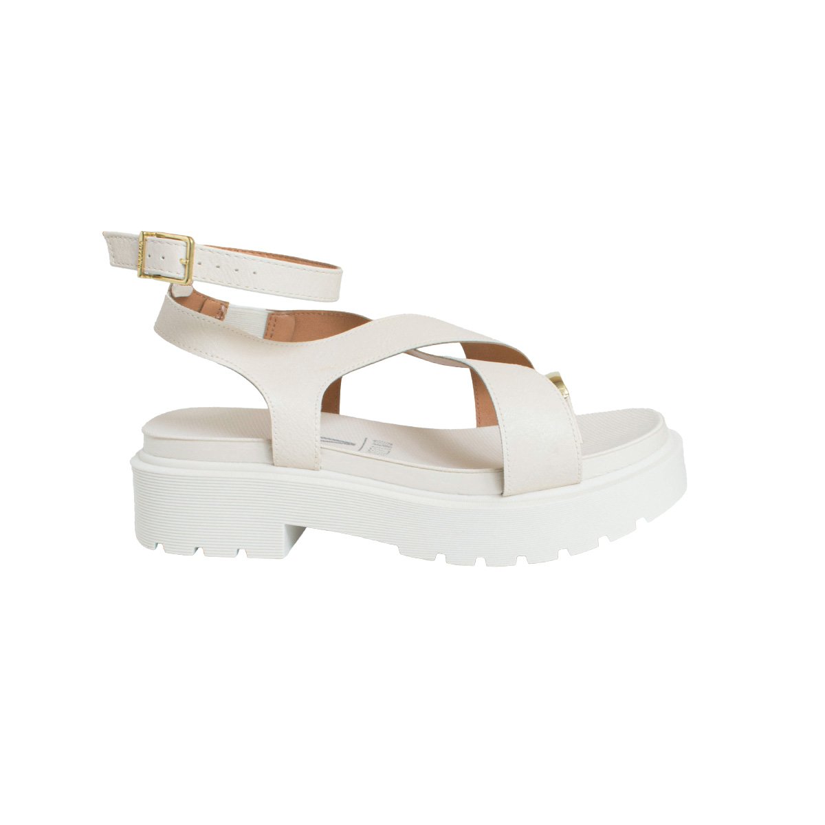 Sandália Anel De Dedo Vizzano Feminino Salto Tratorado