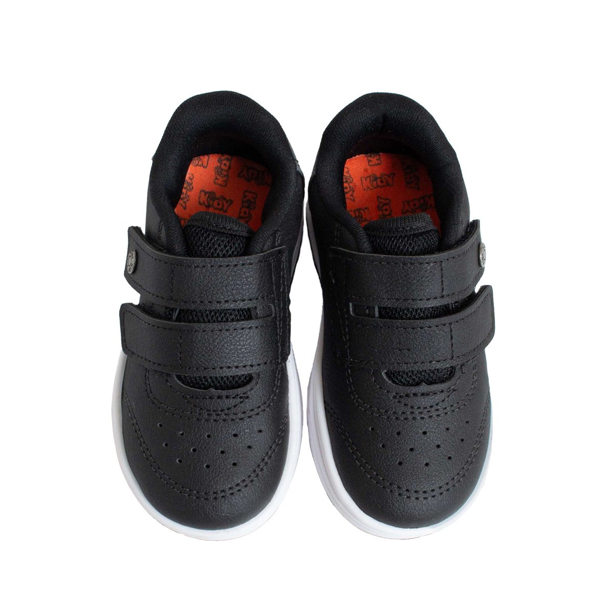 Sapatênis Casual Infantil Kidy Menino Calce Fácil Preto/Grafite 2