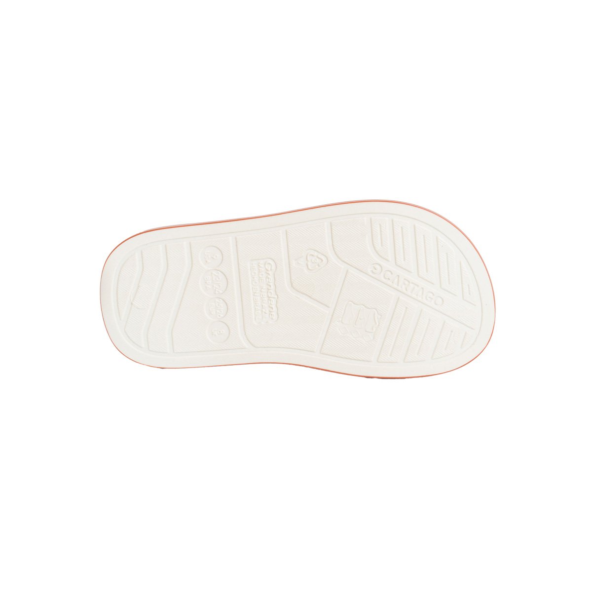 Chinelo Bebê Cartago Menino Grendene Kids Calce Fácil Marrom 5