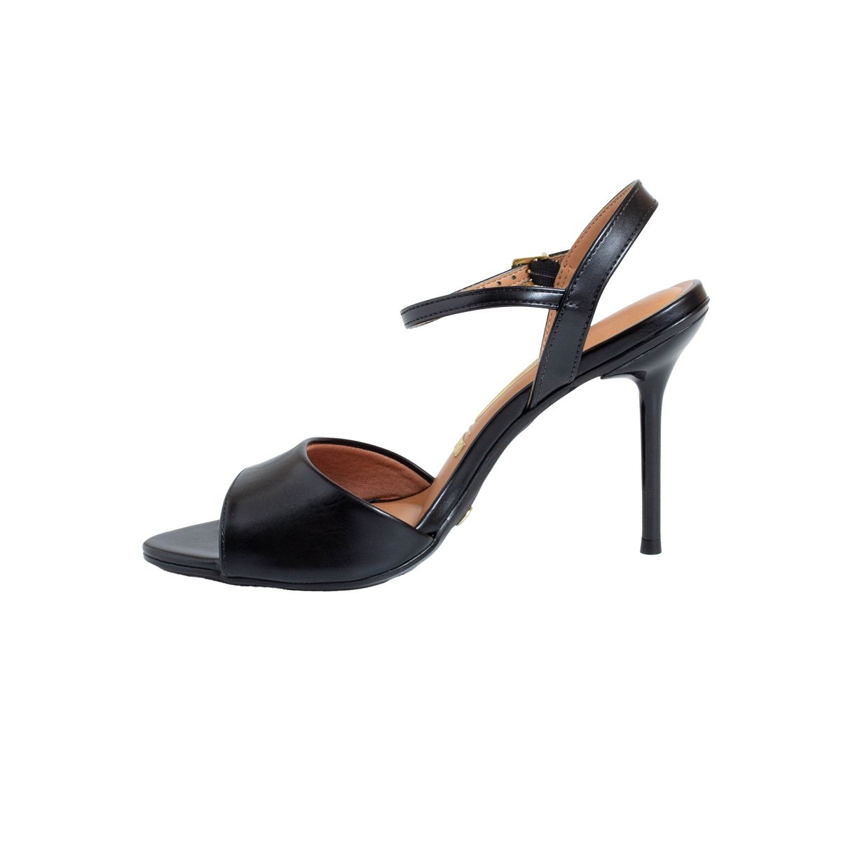 Sandália Vizzano Salto Alto Fino Preto Feminino Preto 3