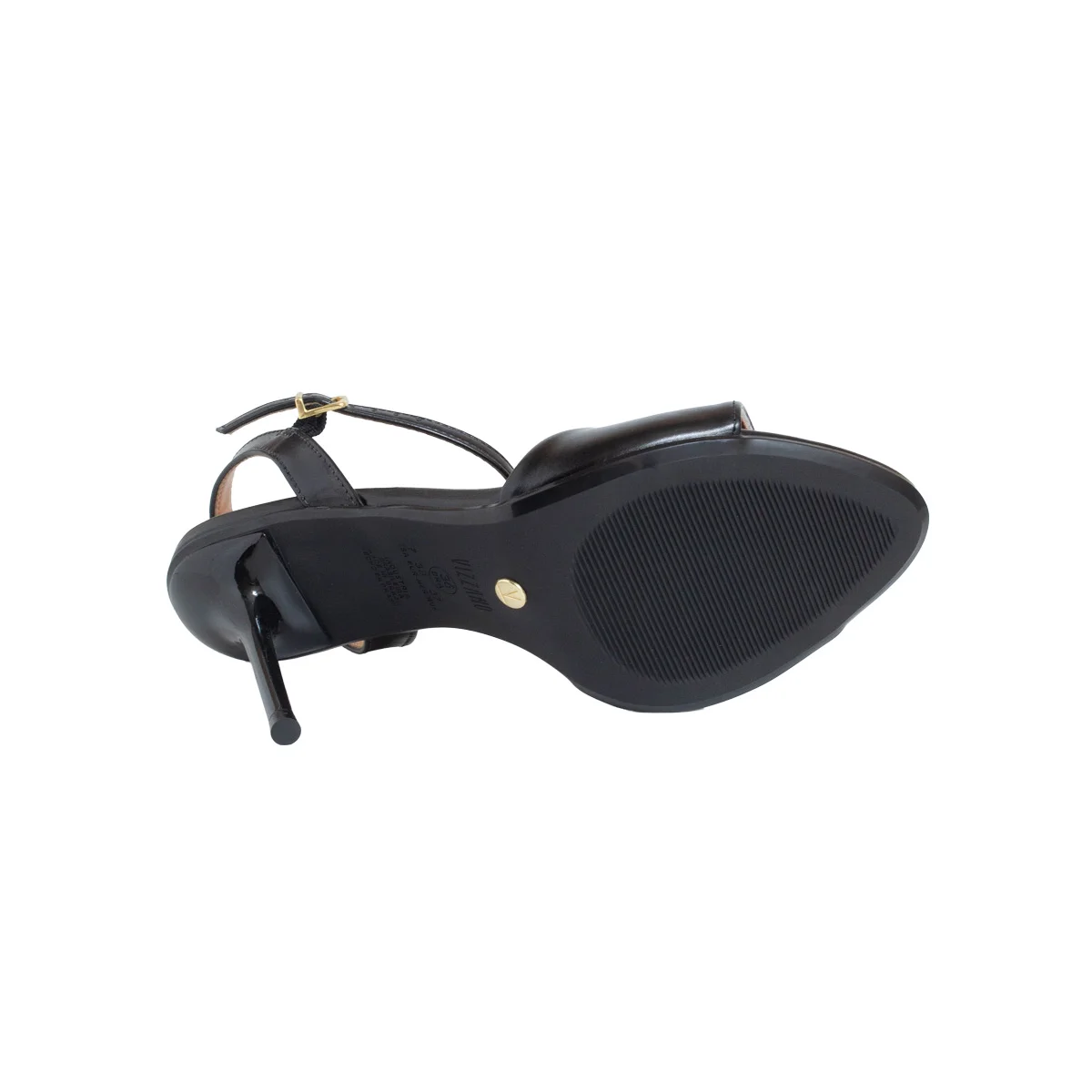Sandália Vizzano Salto Alto Fino Preto Feminino Preto 5