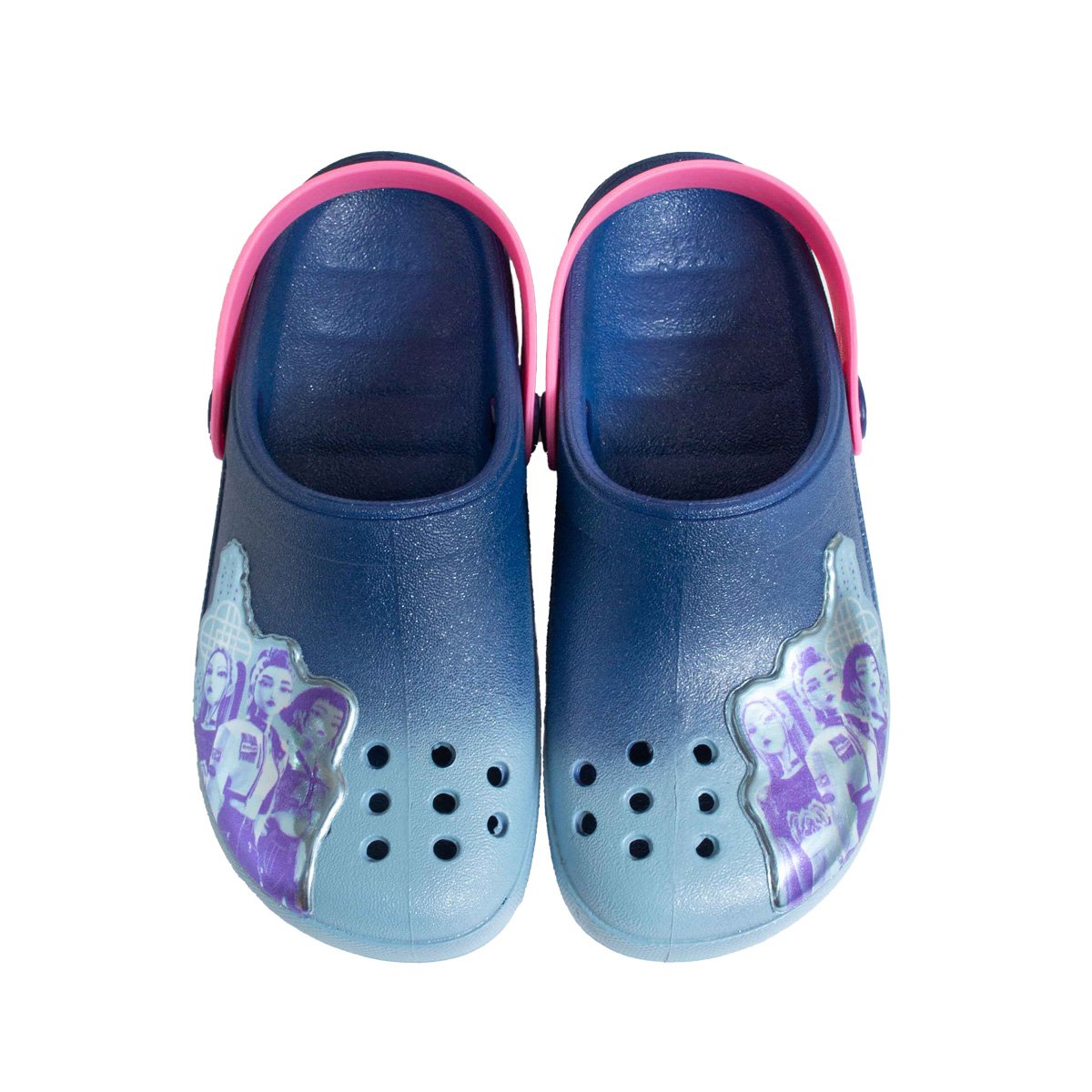 Babuche Infantil Guerreiras Do K-Pop Menina Grendene Azul 2