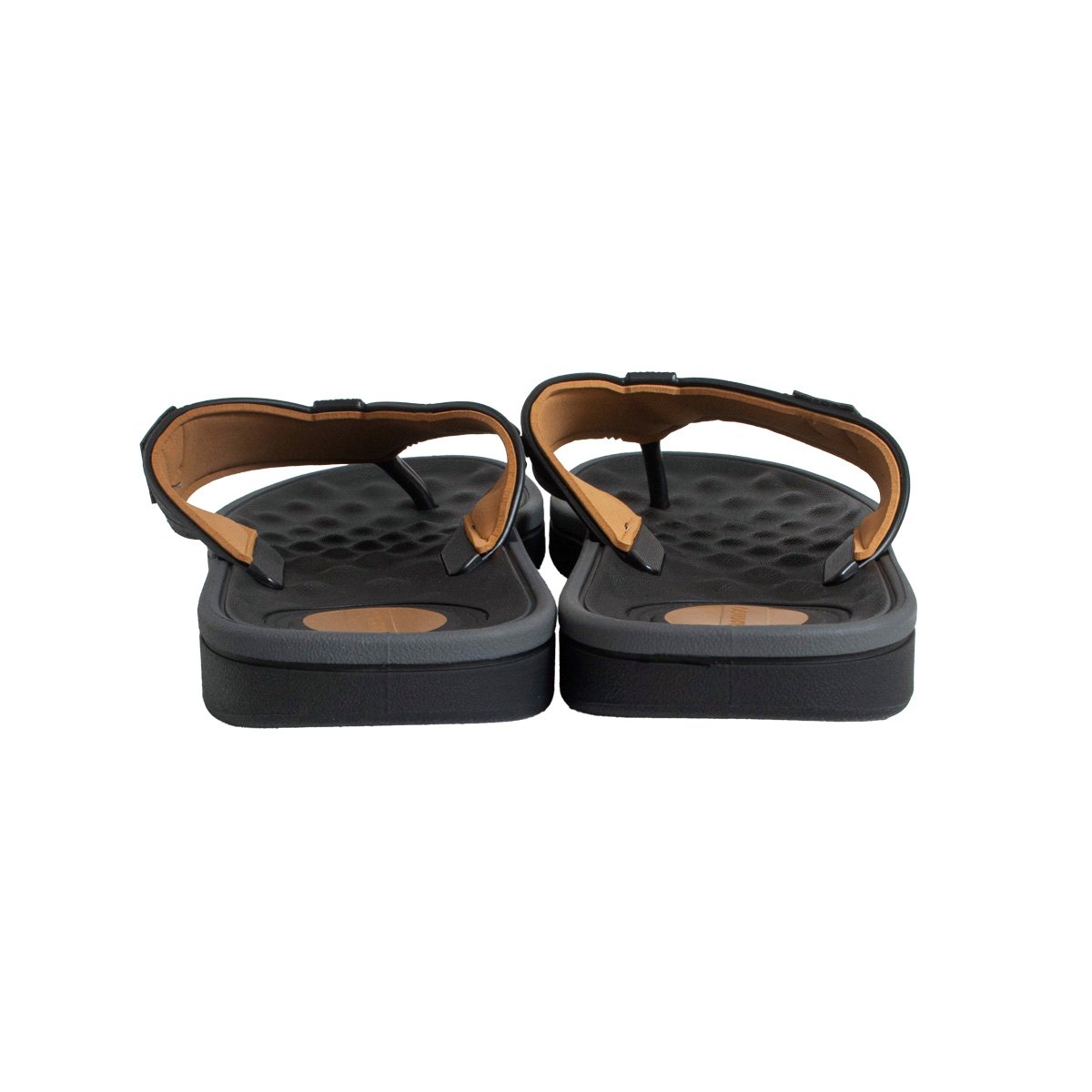 Chinelo Dedo Cartago Alabama Masculino Palmilha Massageadora Preto 4