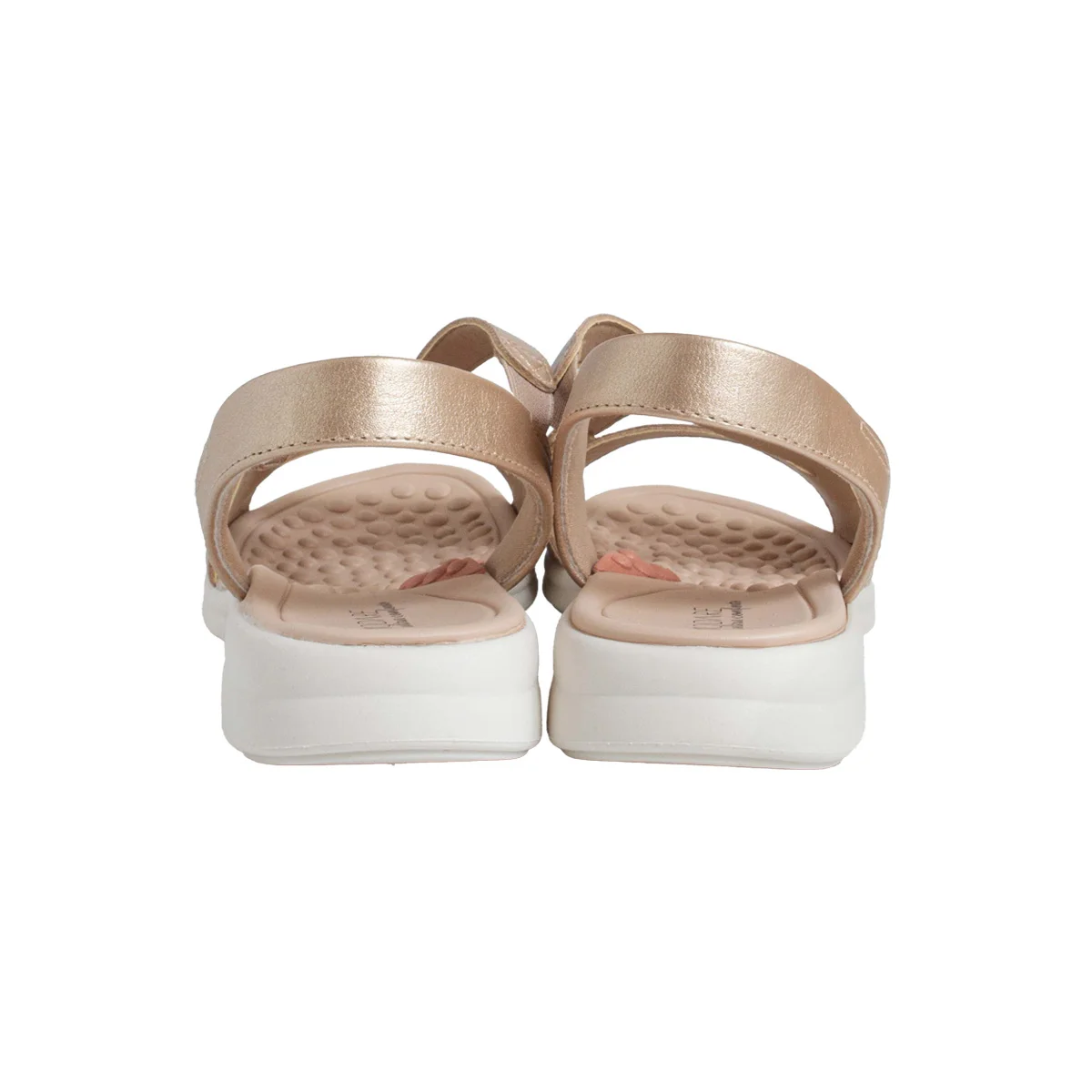 Sandália Modare Ortopédica Calce Fácil Feminino Dourado 4